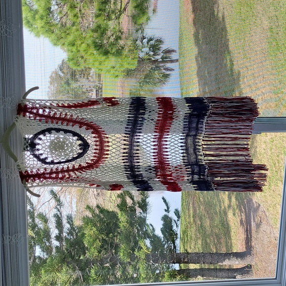 Frazzle fringe vest NWT Size L Cracker Barrel - Picture 2 of 13